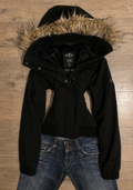 Hollister Black Jacket – Size M