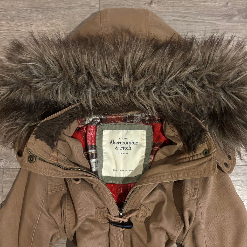 Vintage Abercrombie & Fitch Fur Jacket
