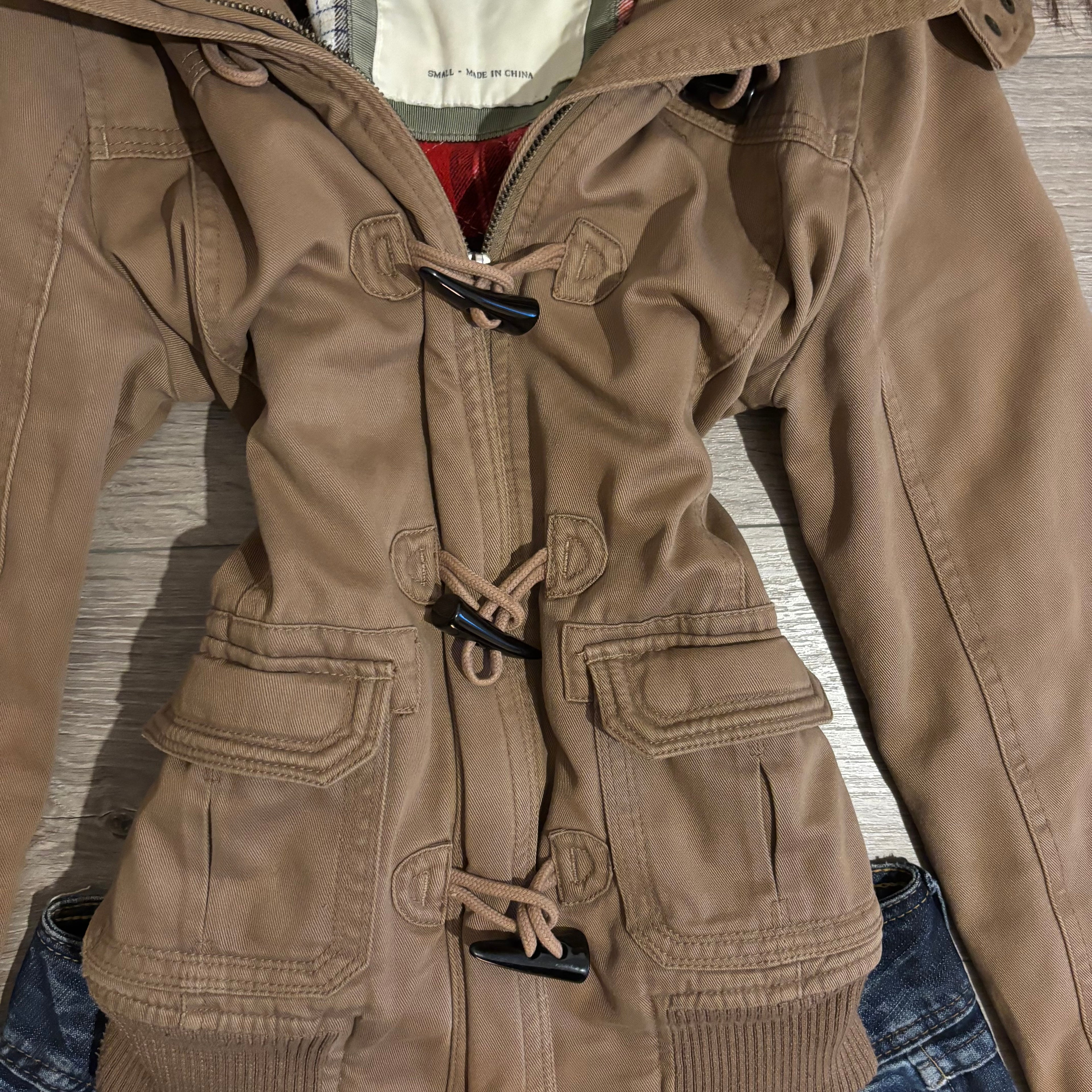 Vintage Abercrombie & Fitch Fur Jacket