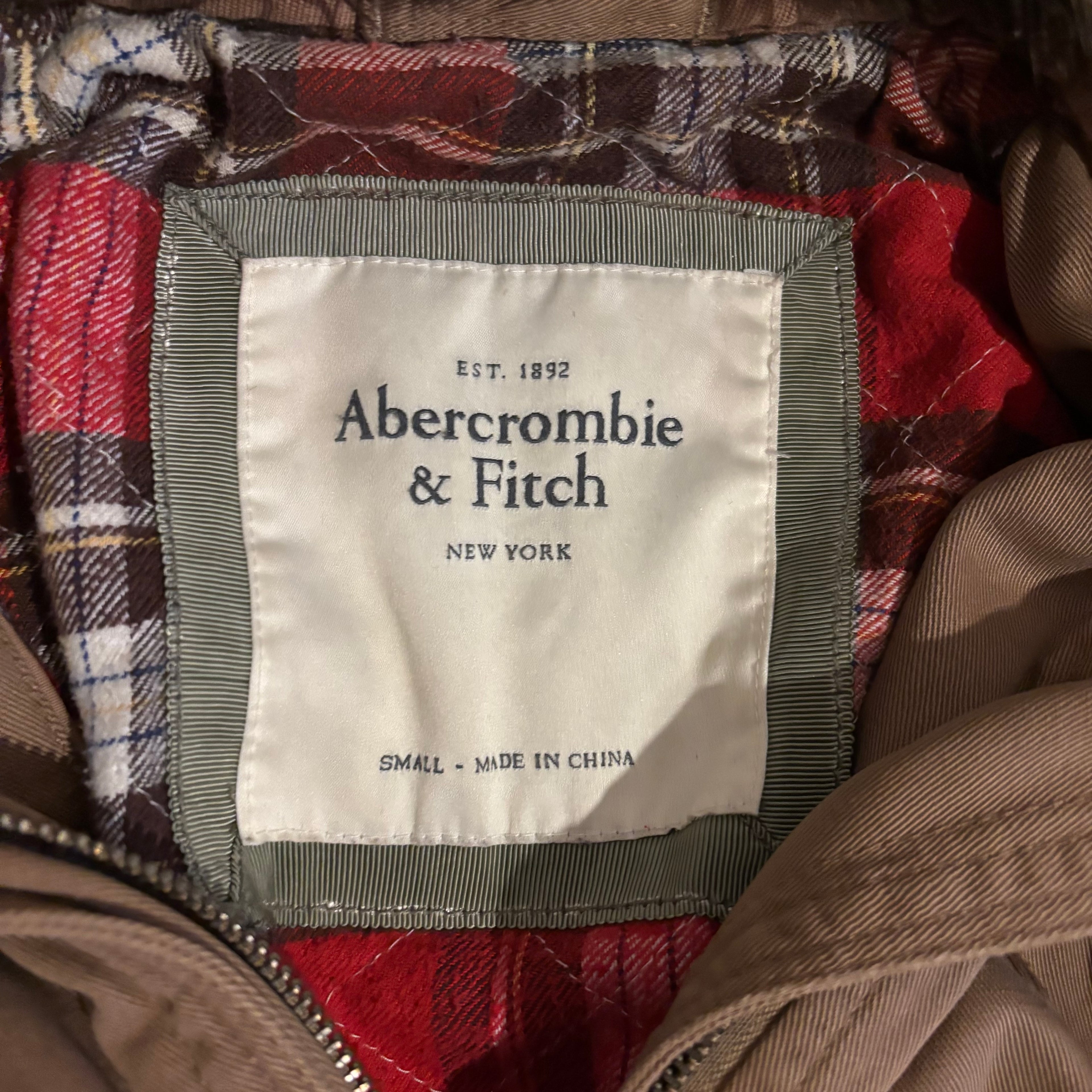 Vintage Abercrombie & Fitch Fur Jacket