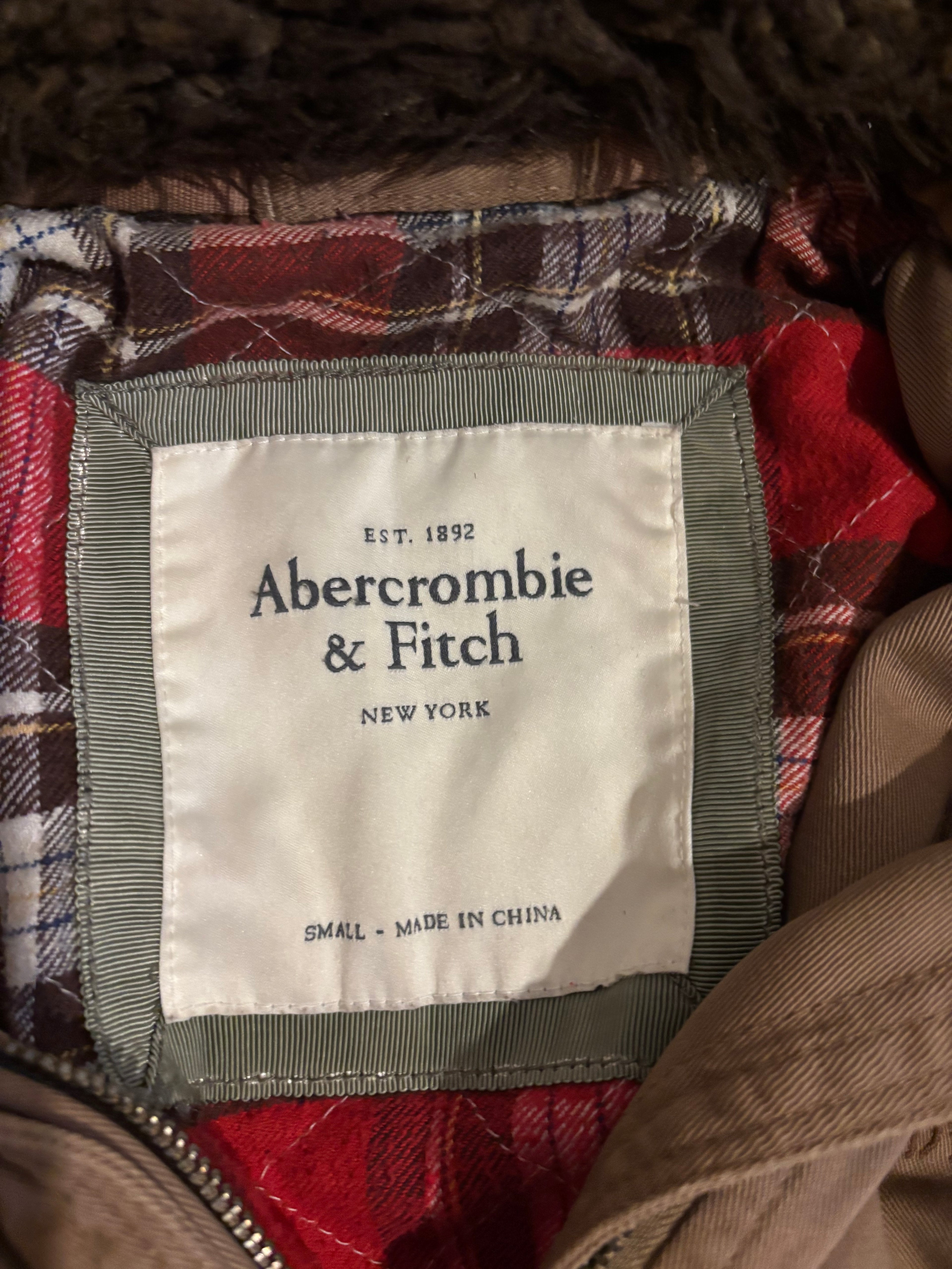 Vintage Abercrombie & Fitch Fur Jacket