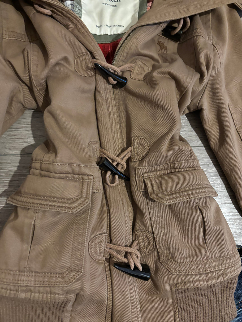 Vintage Abercrombie & Fitch Fur Jacket