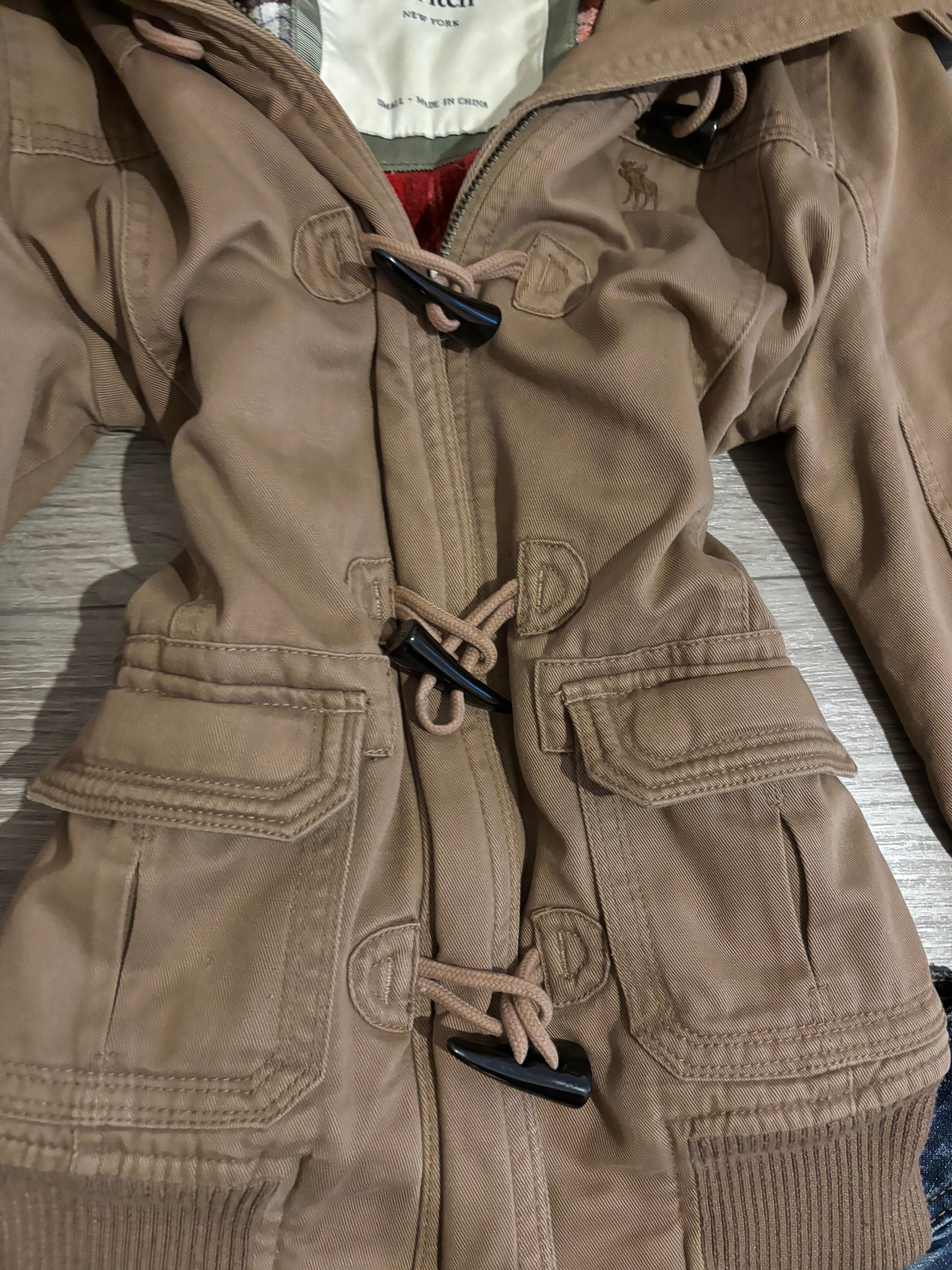 Vintage Abercrombie & Fitch Fur Jacket