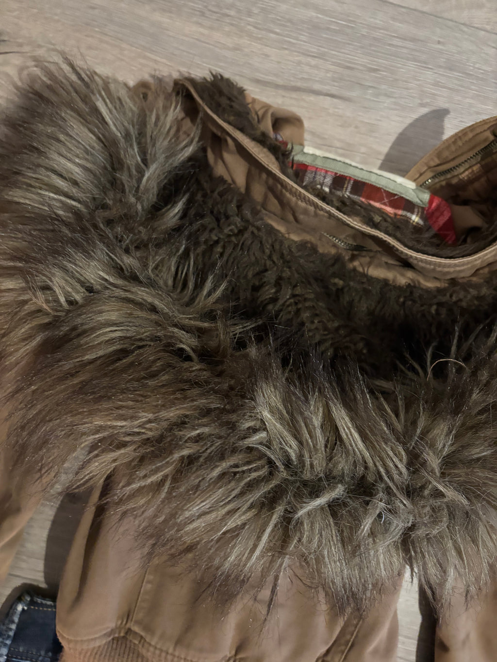 Vintage Abercrombie & Fitch Fur Jacket