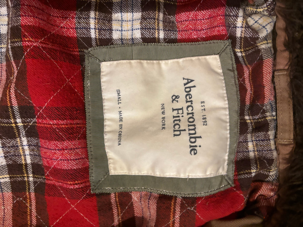 Vintage Abercrombie & Fitch Fur Jacket