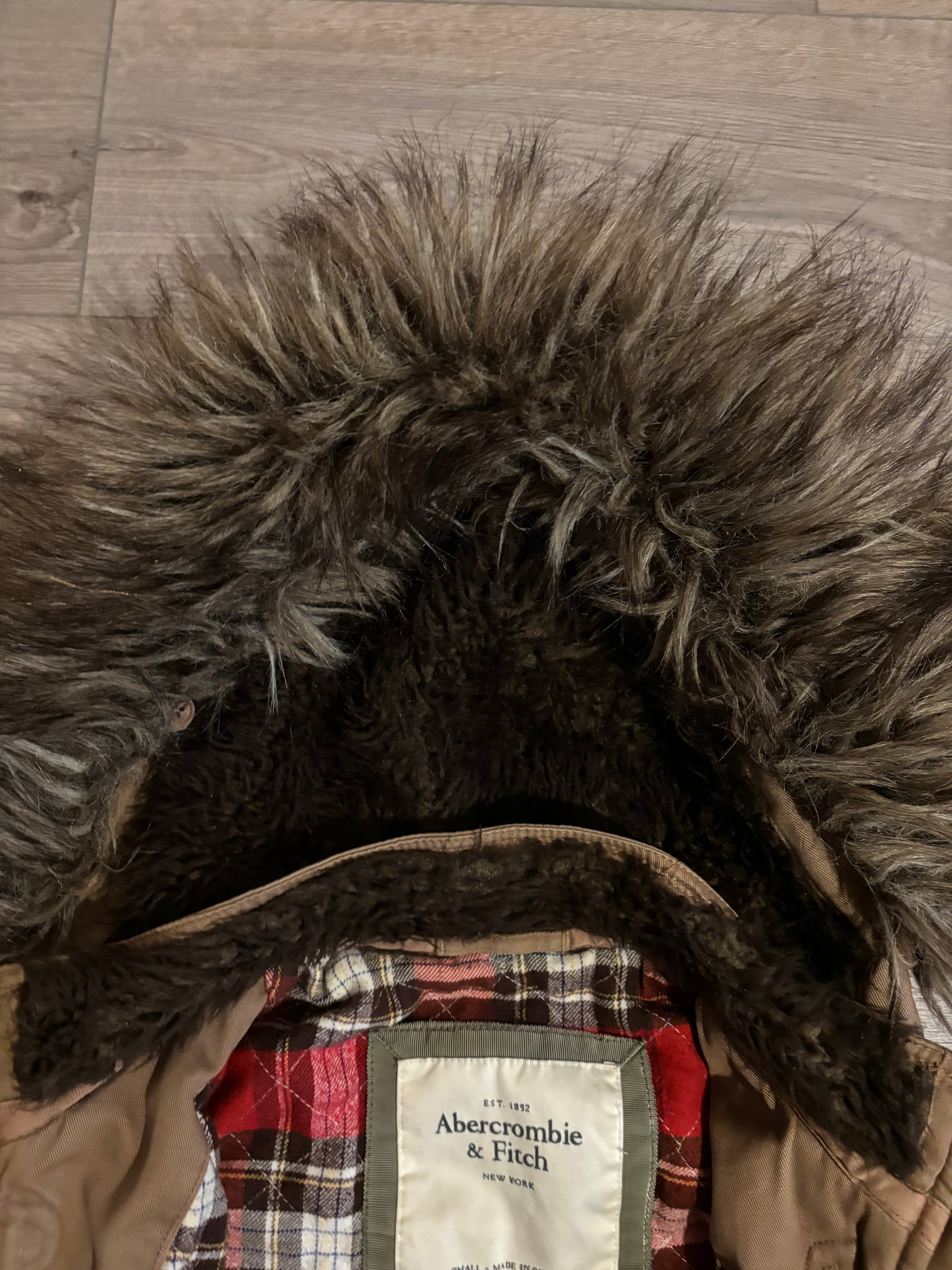 Vintage Abercrombie & Fitch Fur Jacket