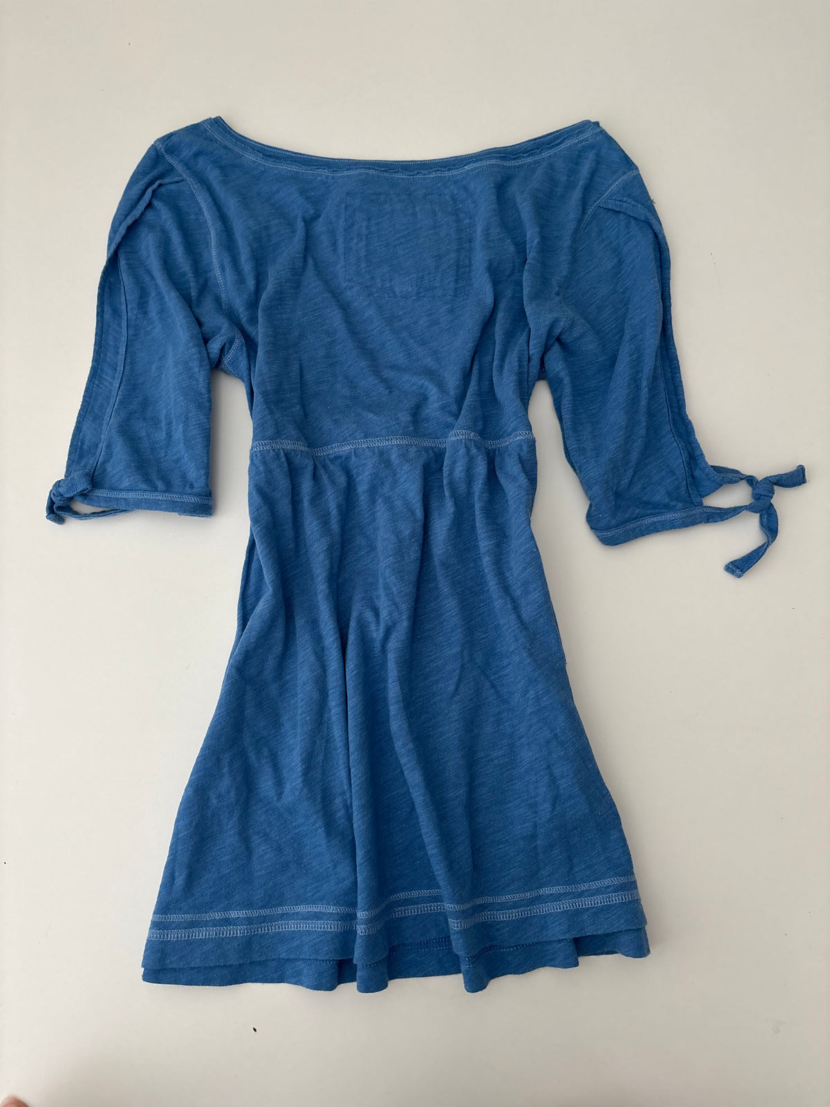 Vintage Abercrombie & Fitch Blue Wrap Top – Size M