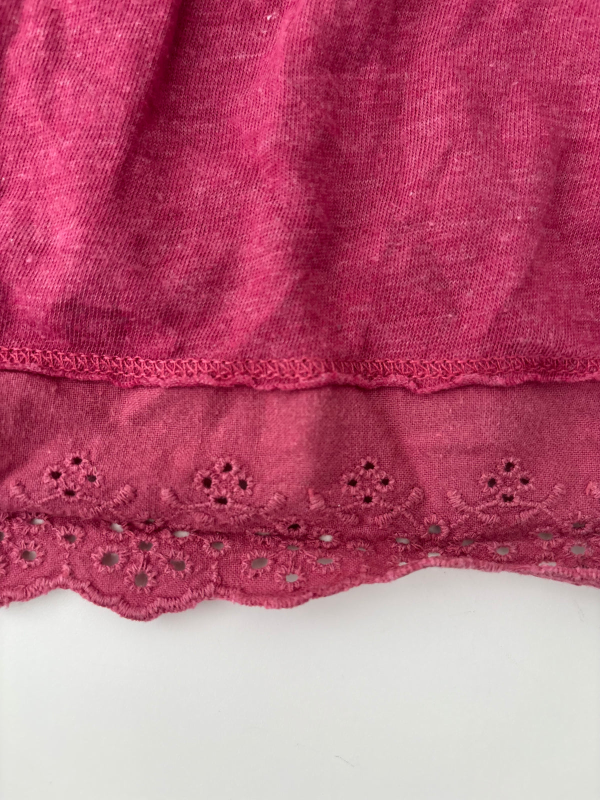Vintage Abercrombie & Fitch Berry Red Babydoll Cami Top – Size XS