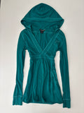 Vintage Guess Teal Hooded Babydoll Top – Size M
