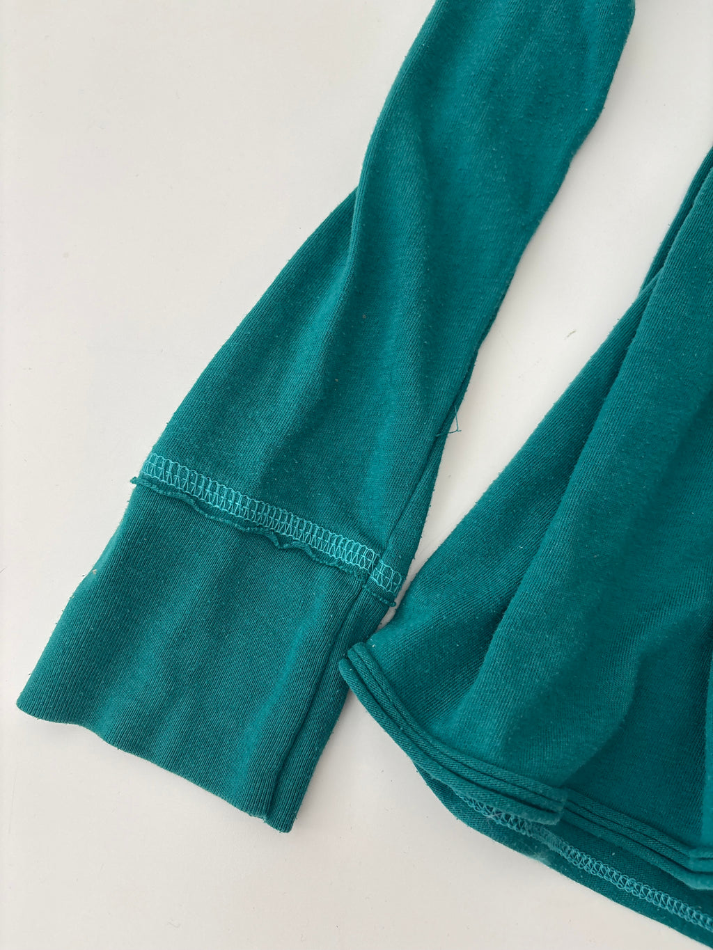Vintage Guess Teal Hooded Babydoll Top – Size M