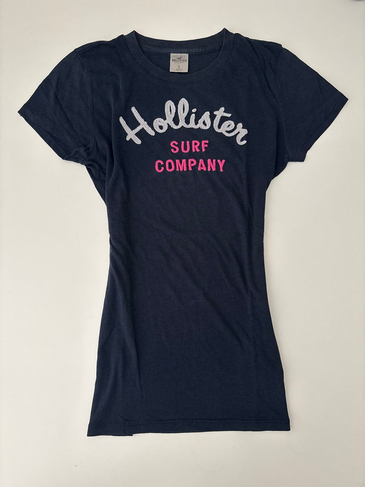 Vintage Hollister Navy Surf Company T-Shirt – Size S