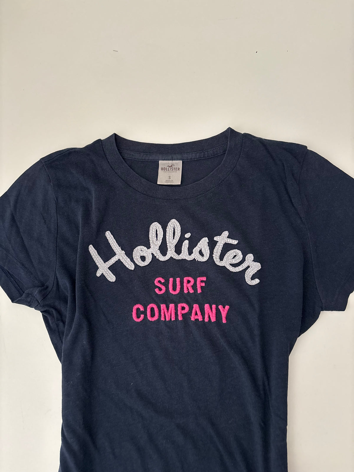 Vintage Hollister Navy Surf Company T-Shirt – Size S