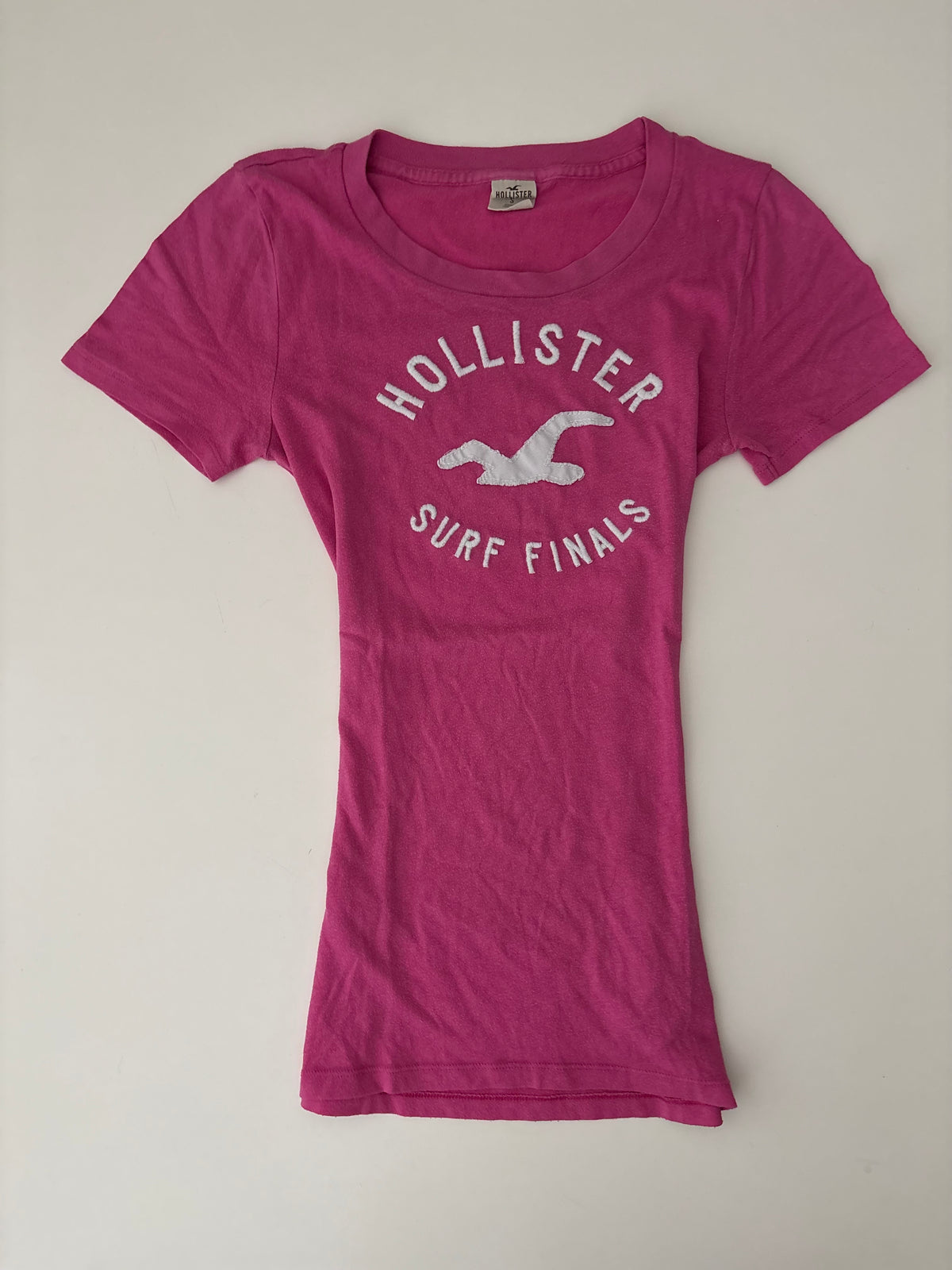 Vintage Hollister Pink Surf Finals T-Shirt – Size S