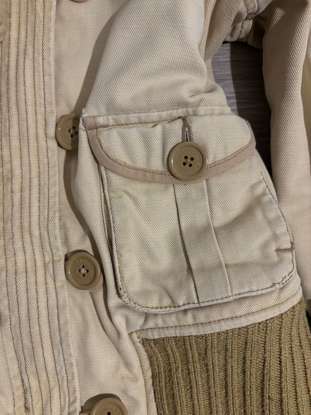 Vintage Abercrombie&Fitch Fur Jacket