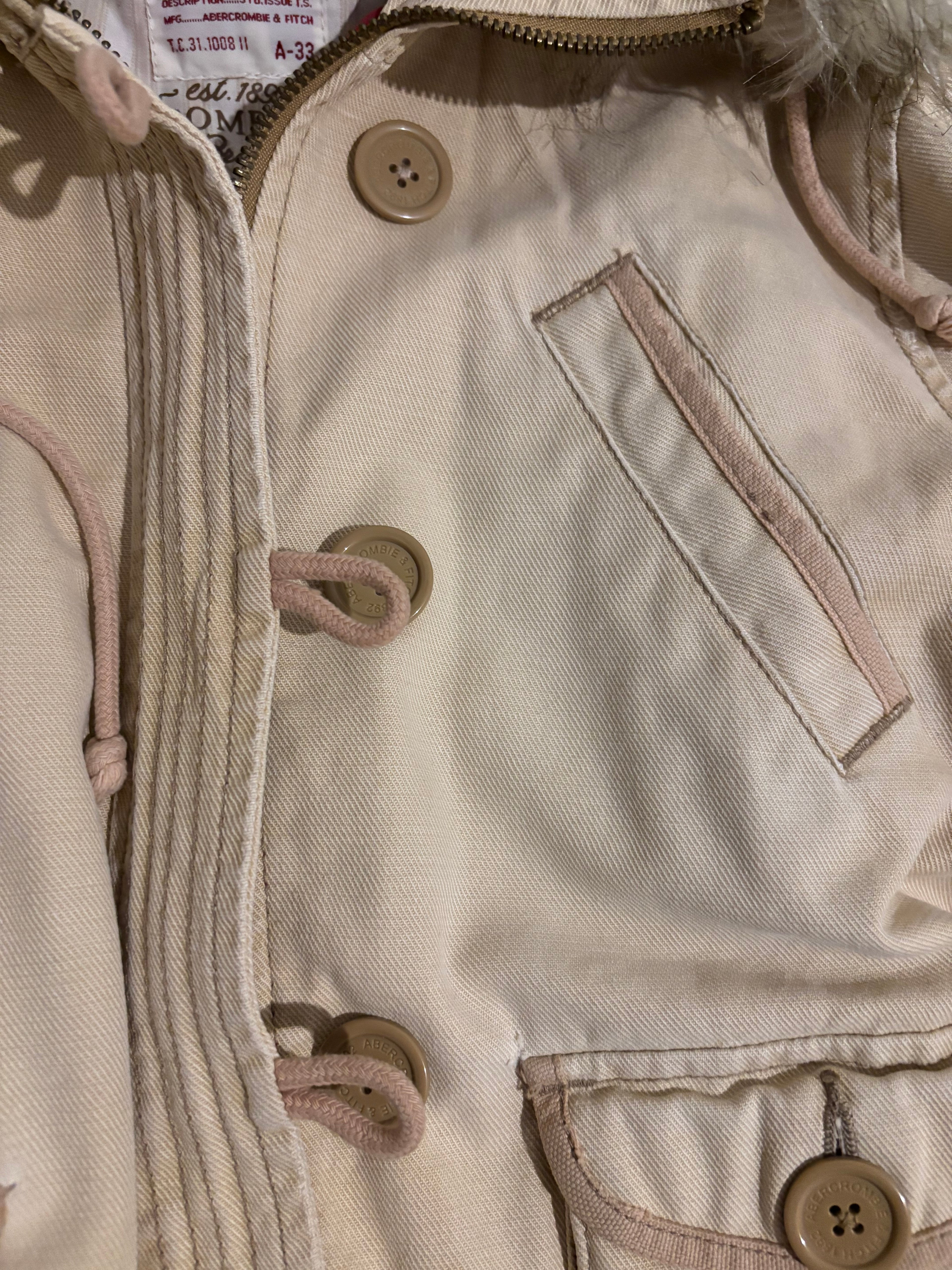 Vintage Abercrombie & Fitch Fur Jacket