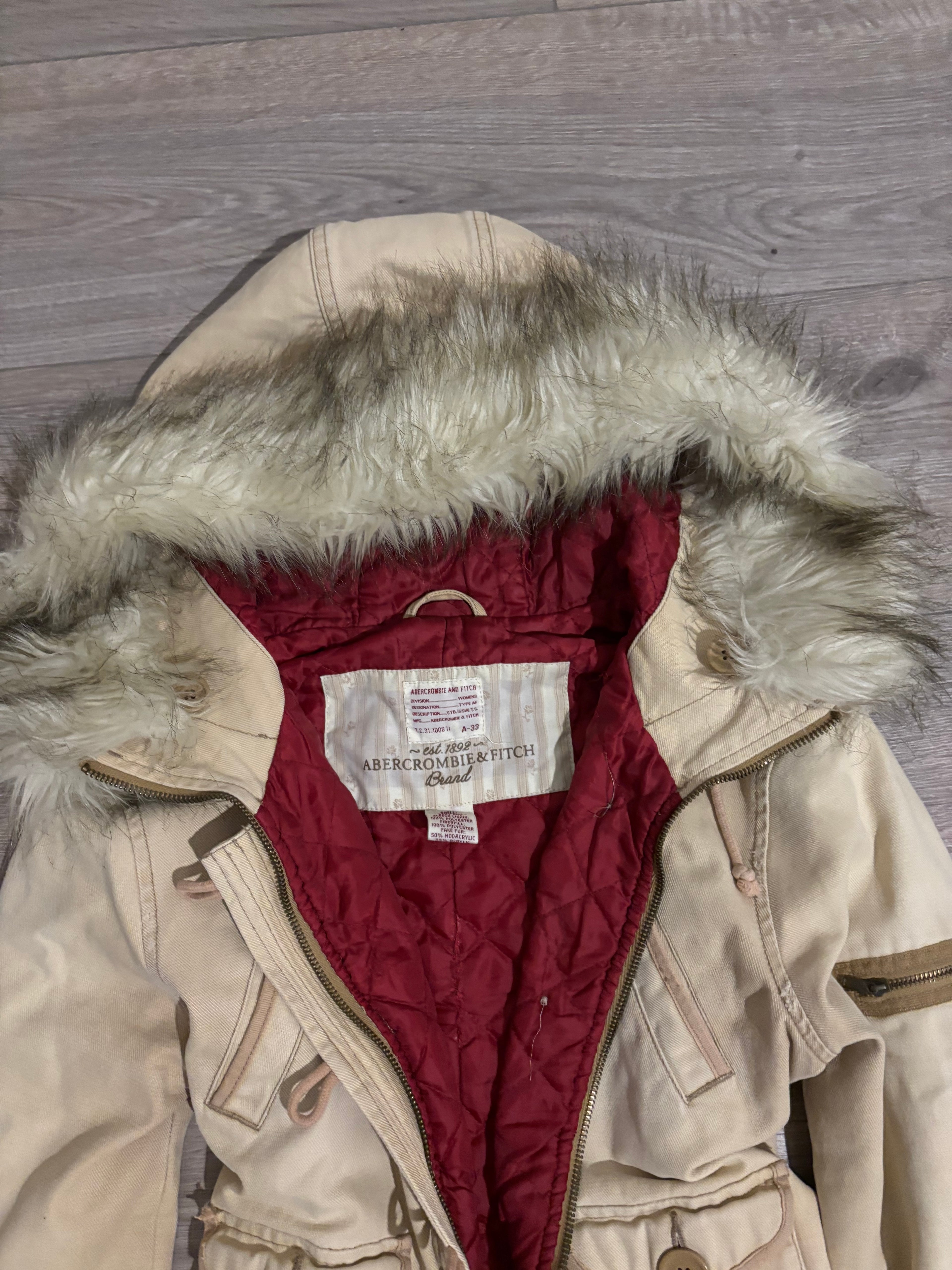 Vintage Abercrombie&Fitch Fur Jacket