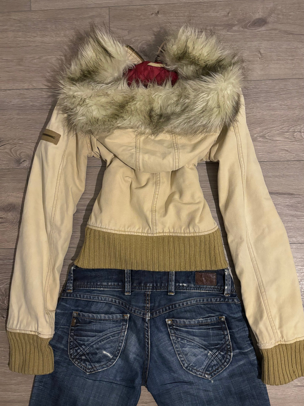 Vintage Abercrombie&Fitch Fur Jacket