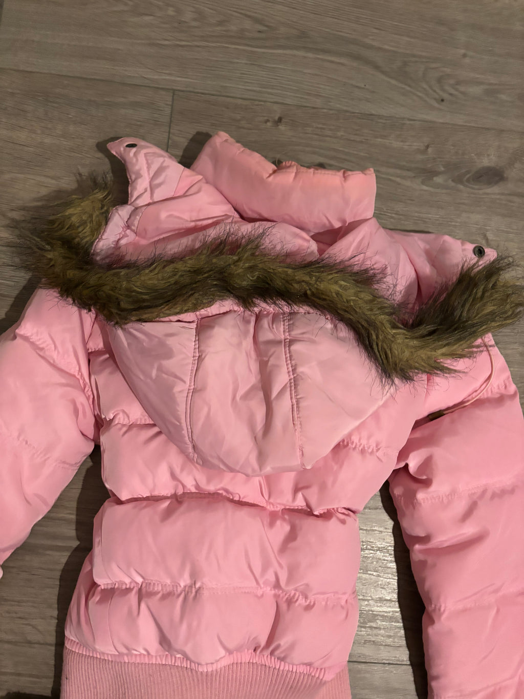 Vintage Abercrombie&Fitch Pink Fur Jacket
