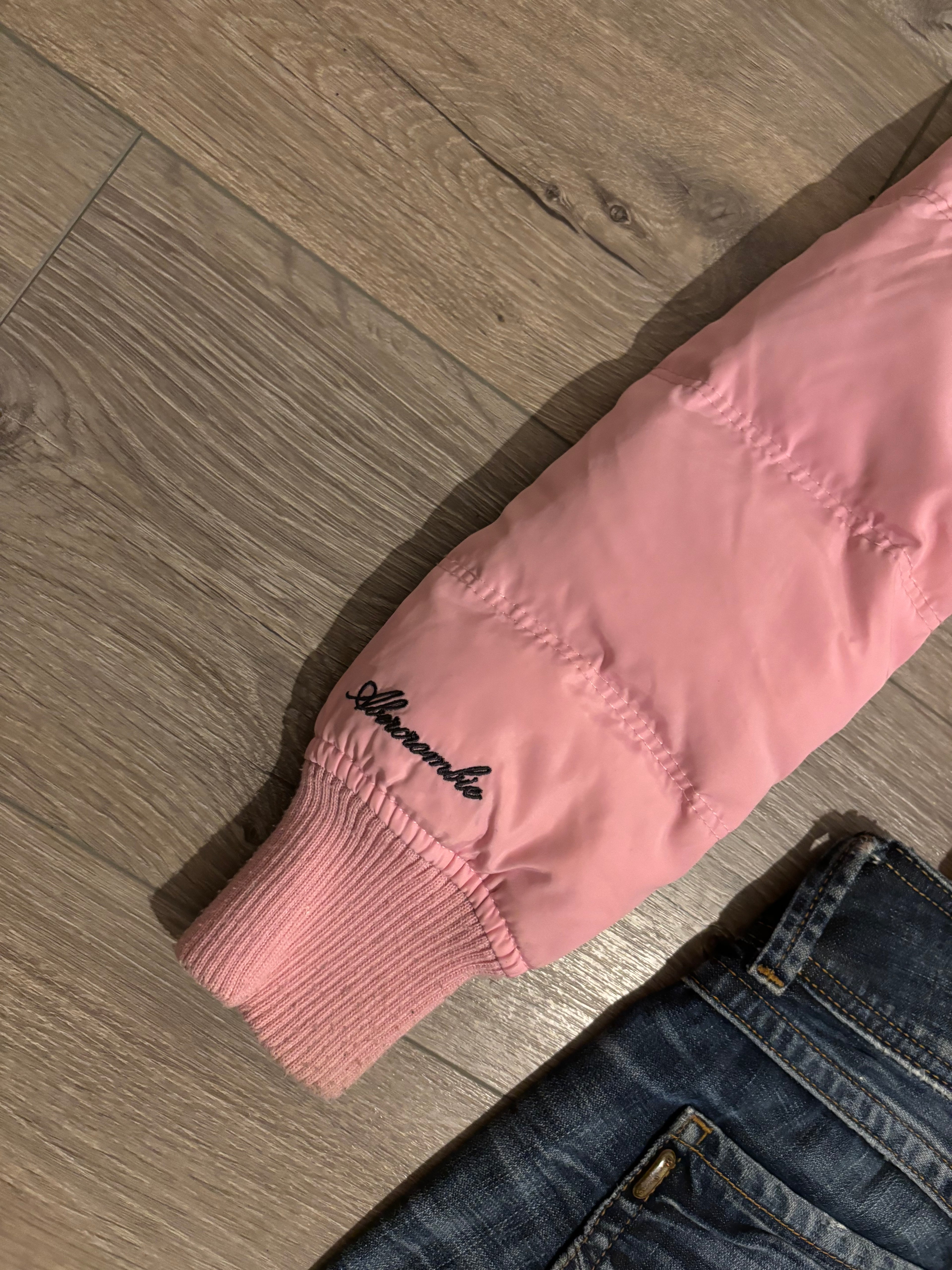Vintage Abercrombie&Fitch Pink Fur Jacket