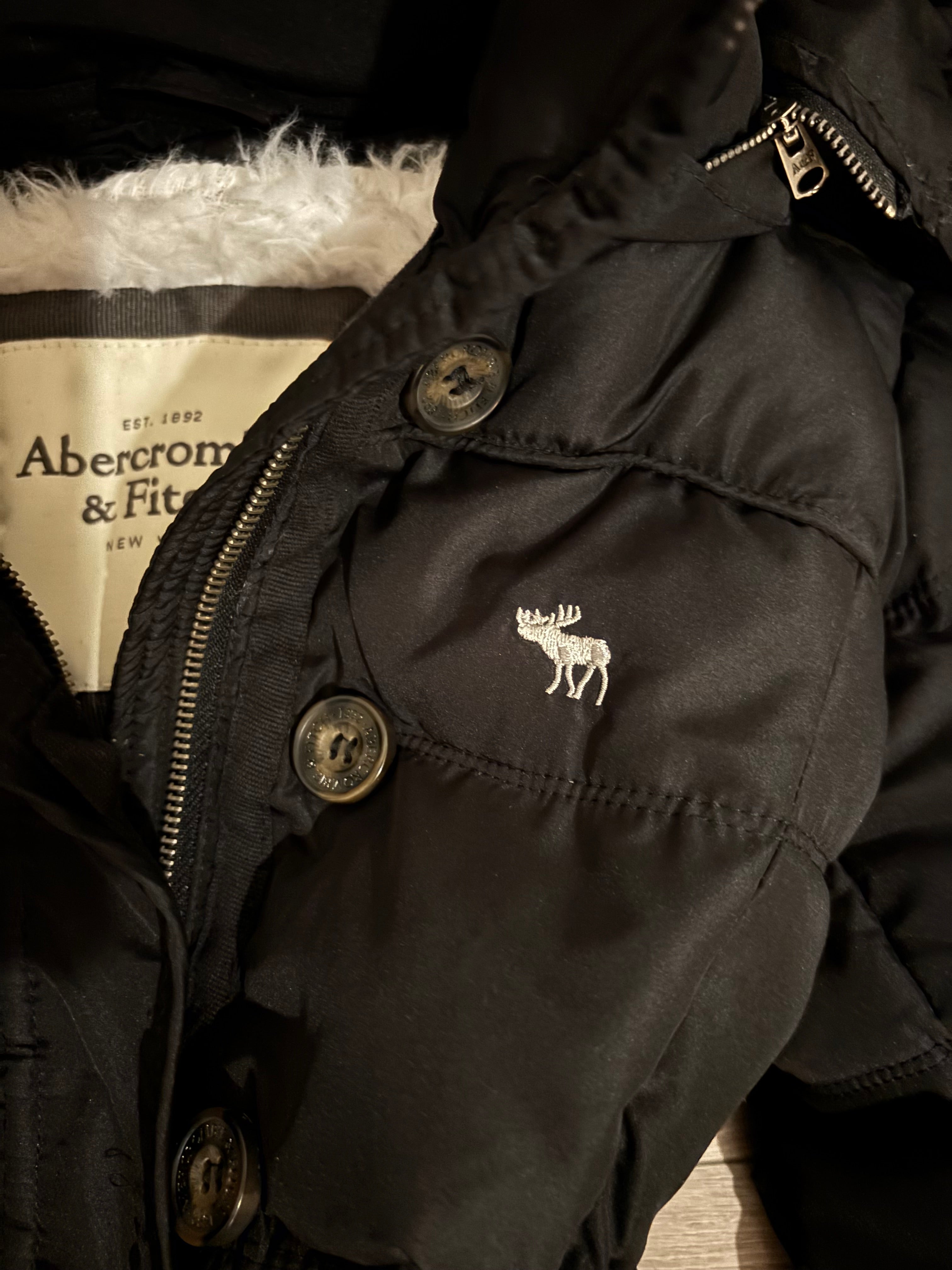 DEADSTOCK Abercrombie&Fitch Black Fur Jacket