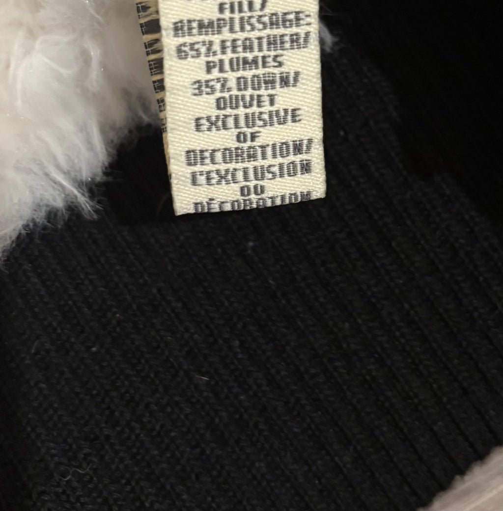 DEADSTOCK Abercrombie&Fitch Black Fur Jacket