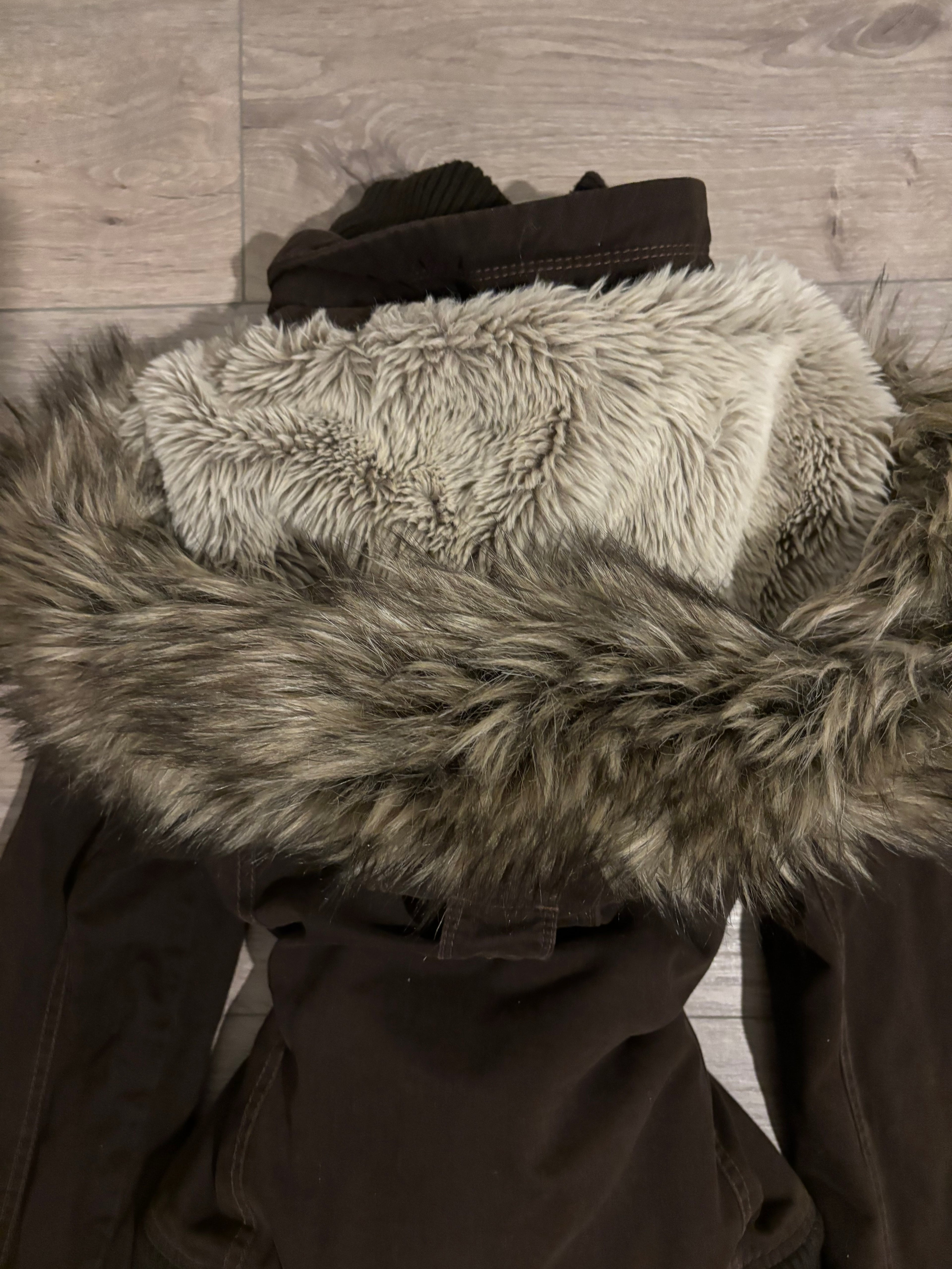 Vintage Rare Abercrombie&Fitch Brown Fur Jacket
