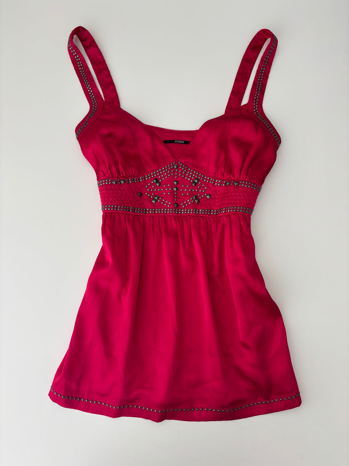 Vintage Guess Pink Babydoll Top – Size M