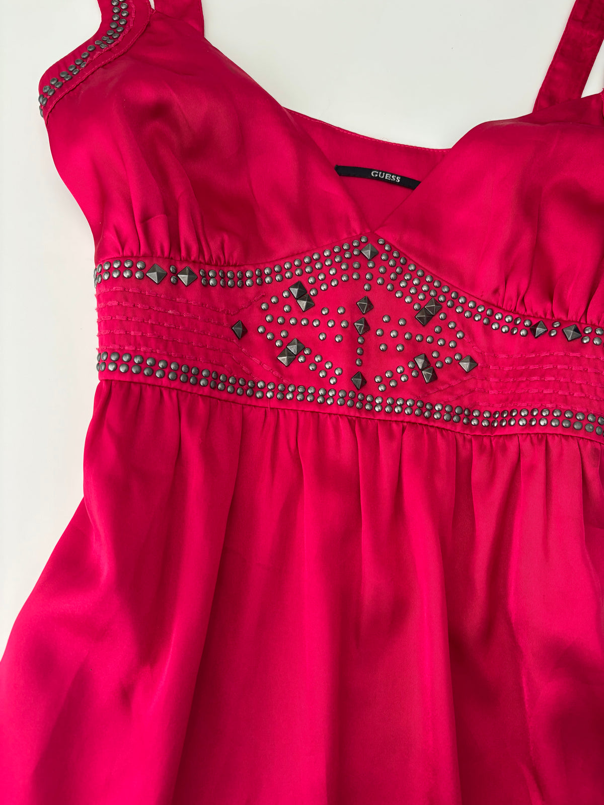 Vintage Guess Pink Babydoll Top – Size M
