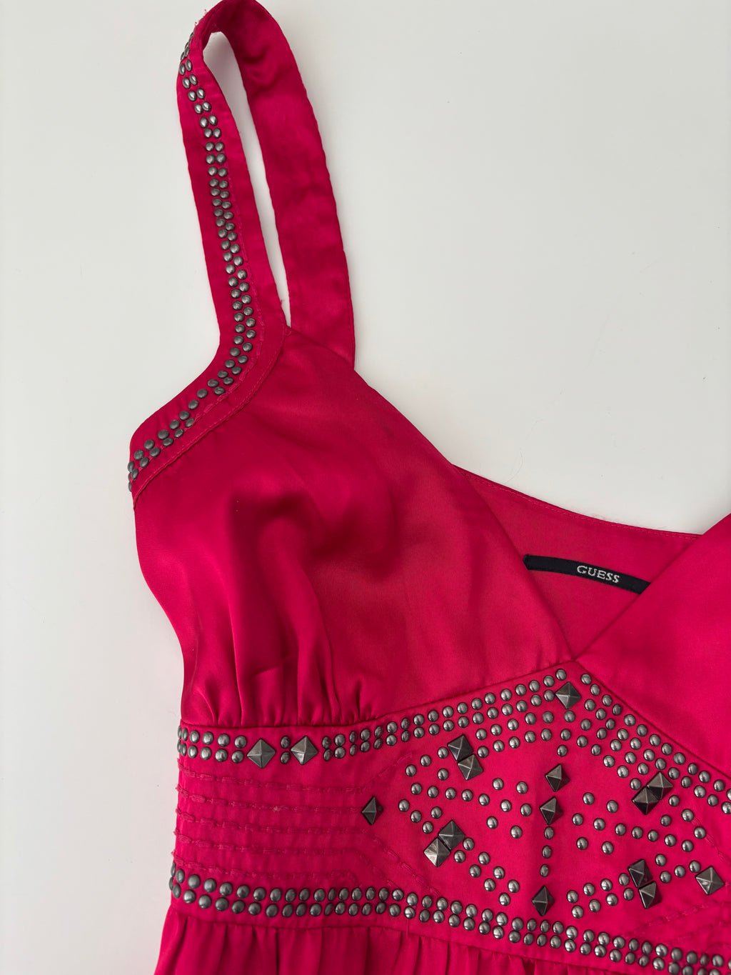 Vintage Guess Pink Babydoll Top – Size M