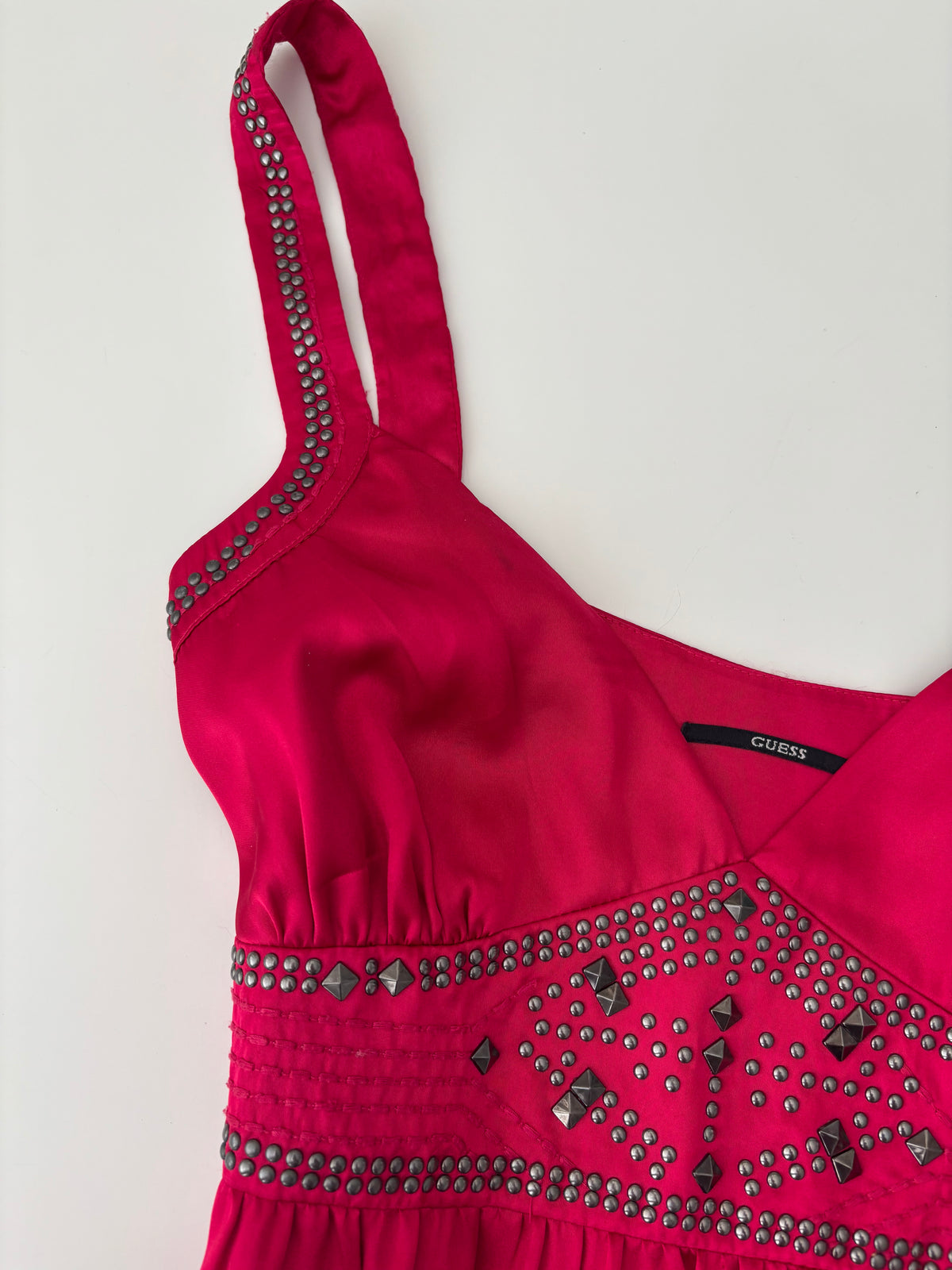 Vintage Guess Pink Babydoll Top – Size M
