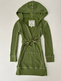 Vintage Abercrombie & Fitch Light Green Hooded Tunic Top – Size M