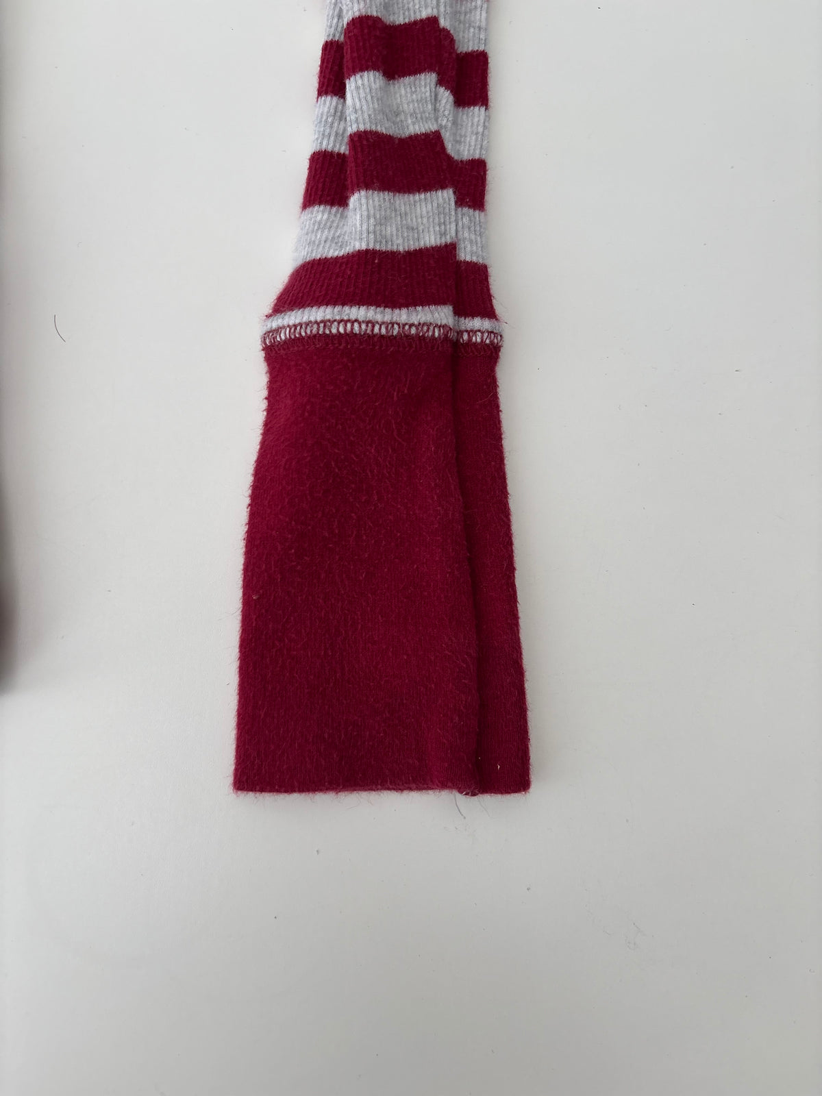 Vintage Hollister Burgundy Striped Longsleeve Top – Size XS
